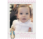Iman con foto Peter Rabbit (rosa o celeste) 16u Pers.